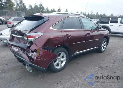 2014 Lexus Rx 350 from USA, damaged, VIN 2T2BK1BA3EC231367